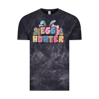 Cloud Black Egg hunter plate letters Easter Day Vintage Tee - HowdyJamesFarm
