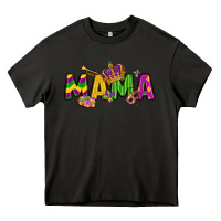 Asphalt mama mardi gras Heavy Core Tee - LillyAllenDesigns