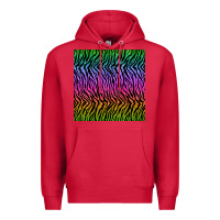 Cardinal tiger glitter seamless pattern Premium Hoodie - BundleAndBundleShop