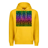 Lemon tiger glitter seamless pattern Premium Hoodie - BundleAndBundleShop
