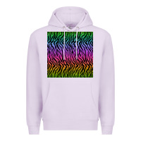 Tiger Glitter Seamless Pattern Premium Hoodie | Teevron