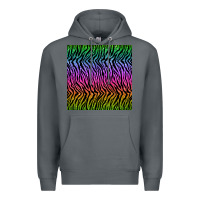 Rock tiger glitter seamless pattern Premium Hoodie - BundleAndBundleShop