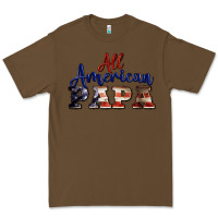 Cacao all american papa Premium Tee - BarkalooDesign