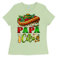 Matcha papa cito sombrero Ladies Tee - BarkalooDesign