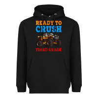 Black ready to crush third grade Heavyweight Hoodie - Artiststas