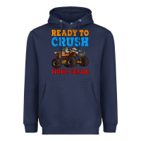 Navy ready to crush third grade Heavyweight Hoodie - Artiststas