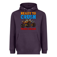Plum ready to crush third grade Heavyweight Hoodie - Artiststas