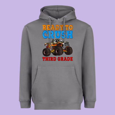 Ready To Crush Third Grade Heavyweight Hoodie Designed By Artiststas