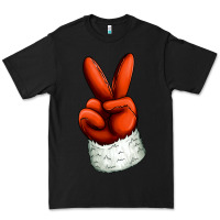 Black Christmas peace hand Premium Tee - Jasminsmagicworld