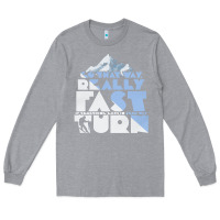Heather Grey better off dead Long Sleeve Tee - minhPixels
