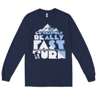 Navy better off dead Long Sleeve Tee - minhPixels