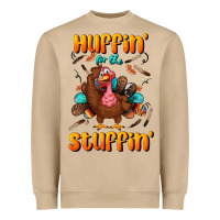 Mushroom huffin' for the stuffin' Heavyweight Sweatshirt - BundleAndBundleShop