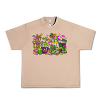 Burro Mardi Gras coffee cups Urban Heavy Tee - HowdyJamesFarm