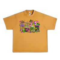 Peanut Butter Mardi Gras coffee cups Urban Heavy Tee - HowdyJamesFarm
