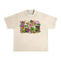Sandshell Mardi Gras coffee cups Urban Heavy Tee - HowdyJamesFarm