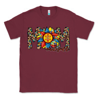 Burgundy mom autism Classic Tee - RacoonDesign