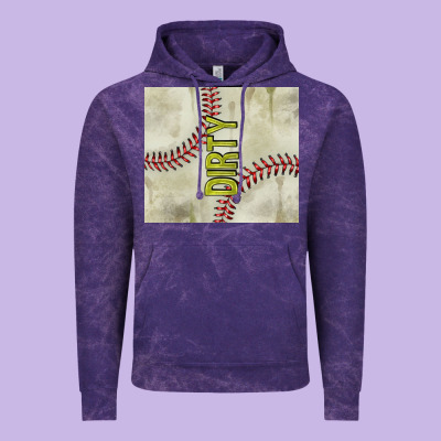 Dirty Baseball Vintage Hoodie Designed By Tumblerdesignbyshophia