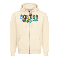 Sandshell easter vibes Zipper Hoodie - CowhideDigitalArt