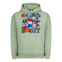 Pigment Oil Green red white boozy Urban Hoodie - AdoDesignShop