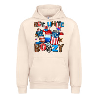 Sandshell red white boozy Urban Hoodie - AdoDesignShop