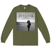 Army Green Chris Stapleton traveller Long Sleeve Tee - minhPixels