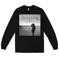 Black Chris Stapleton traveller Long Sleeve Tee - minhPixels