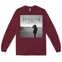 Burgundy Chris Stapleton traveller Long Sleeve Tee - minhPixels