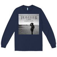 Navy Chris Stapleton traveller Long Sleeve Tee - minhPixels