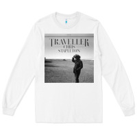 White Chris Stapleton traveller Long Sleeve Tee - minhPixels