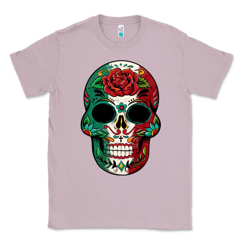 Mexican Skull Classic Tee by texasbilliewilder | Teevron