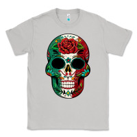 Moon Dust Mexican Skull Classic Tee - texasbilliewilder