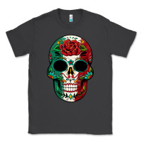 Smoke Mexican Skull Classic Tee - texasbilliewilder