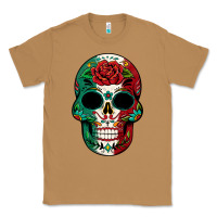 Toasted Coconut Mexican Skull Classic Tee - texasbilliewilder