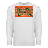 Oatmeal Heather dinosaur brontosaurus sippy cup Premium Sweatshirt - Artiststas