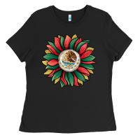 Black mexican sunflower Ladies Tee - Jasminsmagicworld