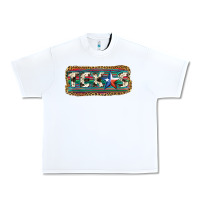 White Texas Urban Heavy Tee - JahusDesignShop