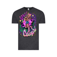 Vintage Black Space cowgirl Vintage Tee - HowdyJamesFarm