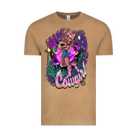 Vintage Camel Space cowgirl Vintage Tee - HowdyJamesFarm