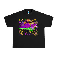 Black Mardi Gras Cruise Urban Heavy Tee - HowdyJamesFarm