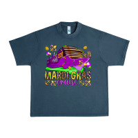 Midnight Navy Mardi Gras Cruise Urban Heavy Tee - HowdyJamesFarm