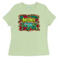 Matcha mini cita serape background Ladies Tee - BarkalooDesign