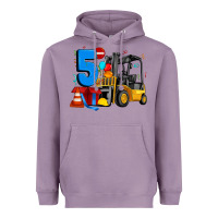 Lavender forklift birthday five Heavyweight Hoodie - Artiststas