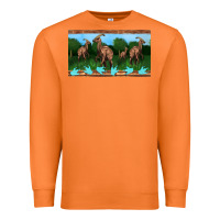 Carrot parasaurolophus sippy cup Premium Sweatshirt - Artiststas
