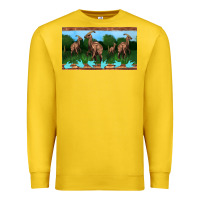 Lemon parasaurolophus sippy cup Premium Sweatshirt - Artiststas