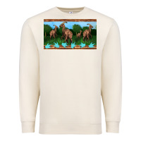 Sandshell parasaurolophus sippy cup Premium Sweatshirt - Artiststas