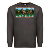 Smoke parasaurolophus sippy cup Premium Sweatshirt - Artiststas