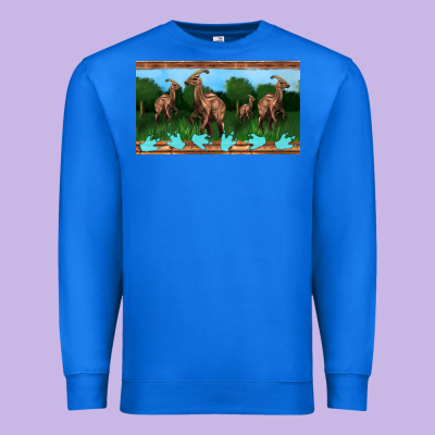 Parasaurolophus Sippy Cup Premium Sweatshirt Designed By Artiststas