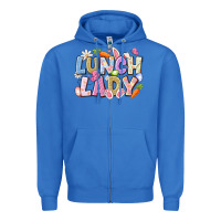 True Royal lunch lady easter Zipper Hoodie - CowhideDigitalArt