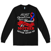 Black Hlhs Awareness Support Shirt Awesome Gift For Awesome Family Long Sleeve Tee - minhPixels