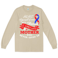 Mushroom Hlhs Awareness Support Shirt Awesome Gift For Awesome Family Long Sleeve Tee - minhPixels